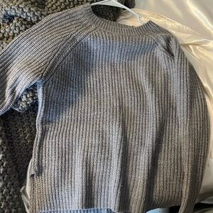 Grey oversized forever 21 sweater.
